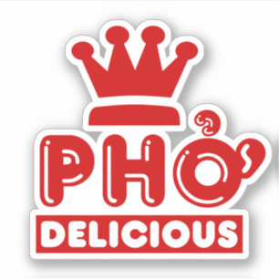 Adesivo Pho King Delicious