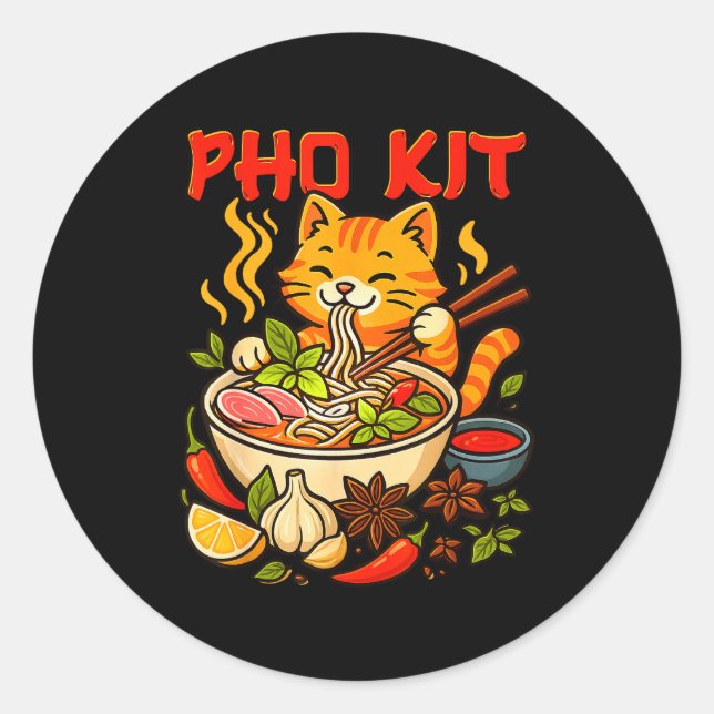 Adesivo Pho Kit Mariners Gato Meme Divertido  (Frente)