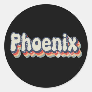 Adesivo Phoenix Arizona Chrome City Classic Art
