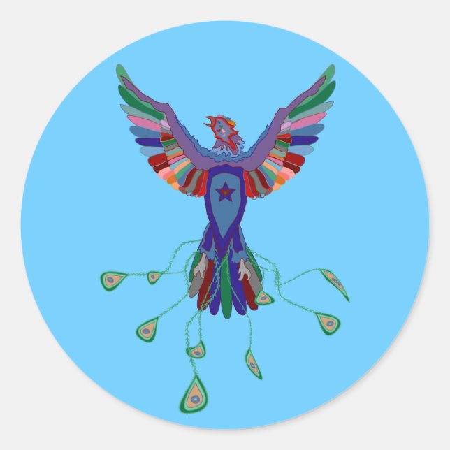 Adesivo Phoenix Star Sticker (Frente)