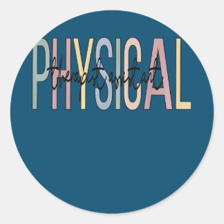 Adesivo Physical Therapist Assistant Boho PTA 