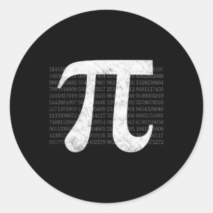 Adesivo Pi 3.14 Pi Feliz Pi Day Math
