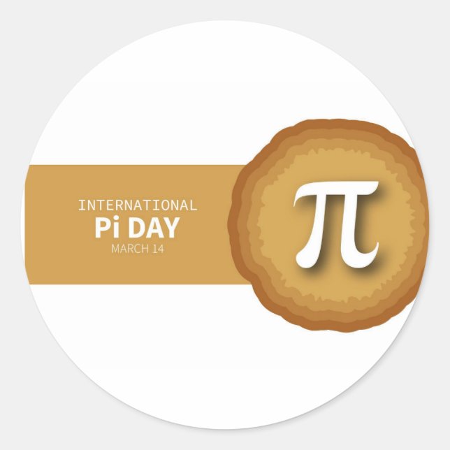 Adesivo Pi Day (Frente)
