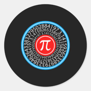 Adesivo Pi Day - Engraçado Pi Day Para Geek De Matemática