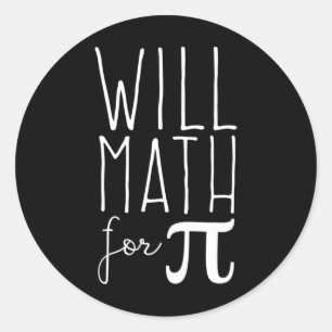 Adesivo Pi Day Março 14 Math Lover Science Funny 3,14 Pi P