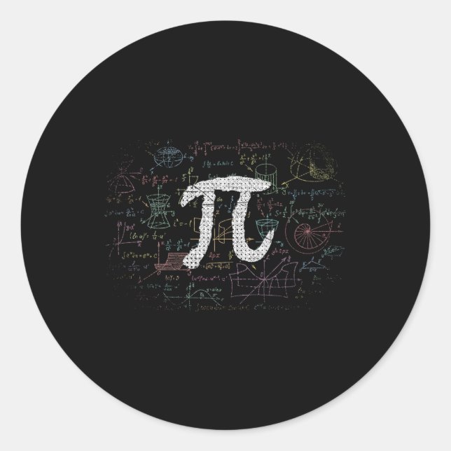 Adesivo Pi Day Math (Frente)