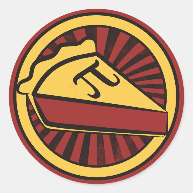 Adesivo Pi Day Pie (Frente)