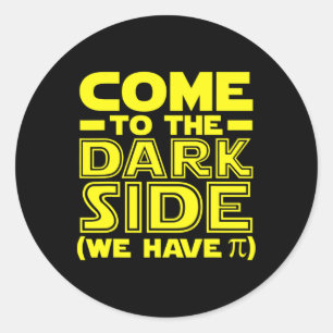 Adesivo Pi Day Vem Ao Lado Da Matemática Temos Pi Geek Mat