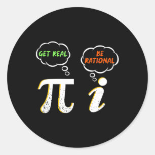 Adesivo Pi Ser Racional Realizar - Professor De Matemática