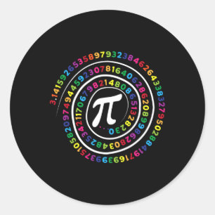 Adesivo Pi - Símbolo de Matemática Professor Pi Dia