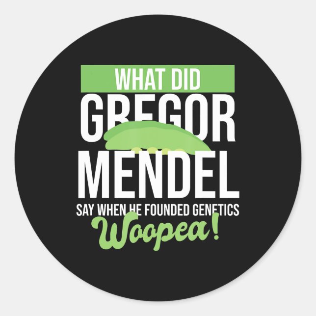 Adesivo piada de ciências para professores de biologia, ne (Frente)