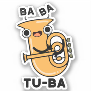 Adesivo Piadas de Tuba Divertidas Tu-ba 