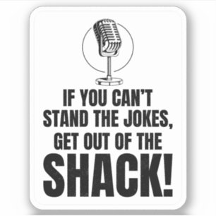 Adesivo Piadas Humor do Operador de Rádio Amateur Ham