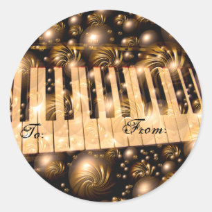 Adesivo Piano Keys_ Sticker