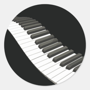 Adesivo Piano Keys Stickers