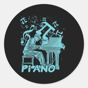 Adesivo Piano Pi - Símbolo 3.14 Dia Math Science Pun