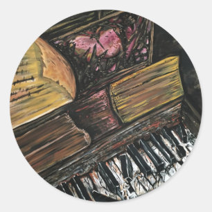 Adesivo Piano quebrado