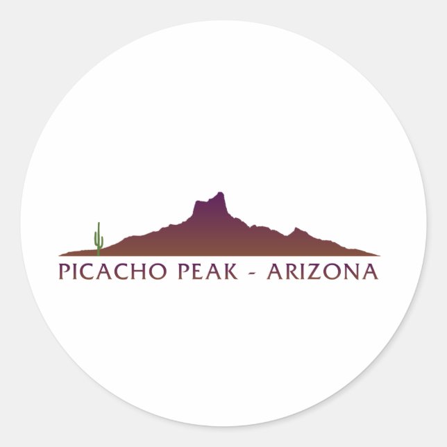 Adesivo Picacho Peak - Arizona (Frente)
