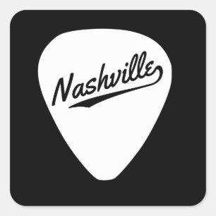 Adesivo Picareta da guitarra de Nashville