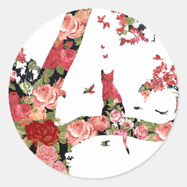 Adesivo Picareta Mínima de Entrada e Gato de Aves (Frente)