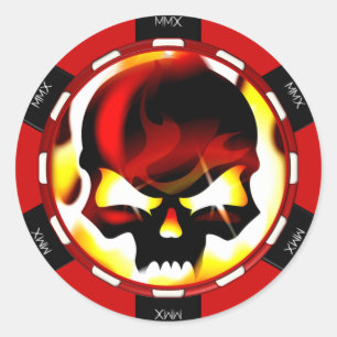 Adesivo Picaretas de pôquer de teoria blindada