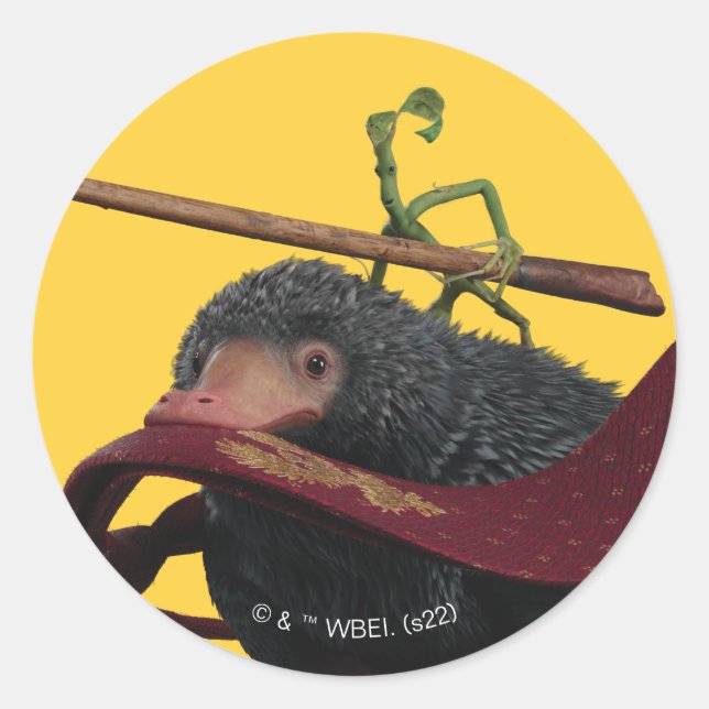 Adesivo Pickett & Teddy With Wand and Tie (Frente)