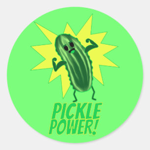 Adesivo Pickle Power!