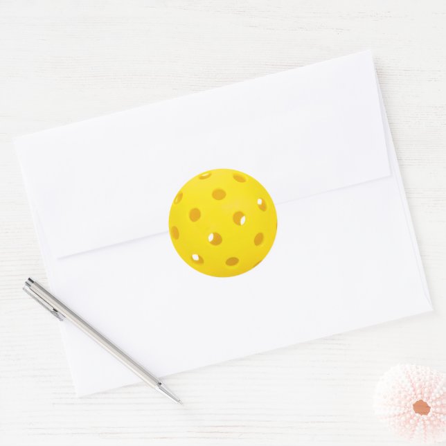 Adesivo Pickleball Amarelo (Envelope)