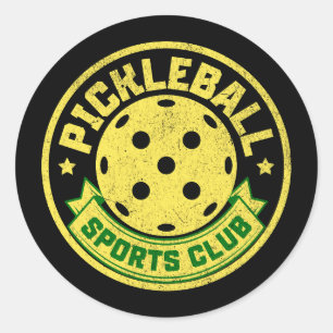 Adesivo Pickleball Club Pickleball Say