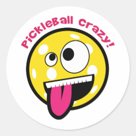 Adesivo Pickleball Crazy