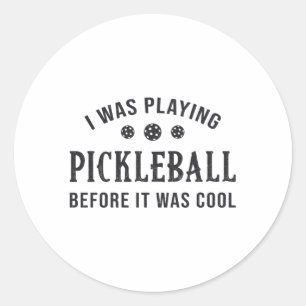 Adesivo Pickleball Dink Eu Estava Jogando Presente De Pick