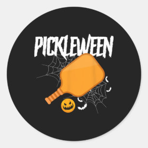 Adesivo Pickleball Feira de Pedra do Halloween
