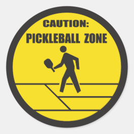 Adesivo Pickleball Zone