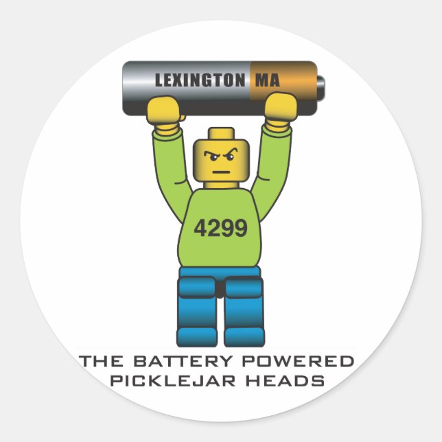 Adesivo Picklejar Head Stikers 2011 (Frente)