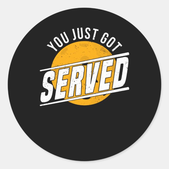 Adesivo Picleball Jogador de Hobby (Frente)