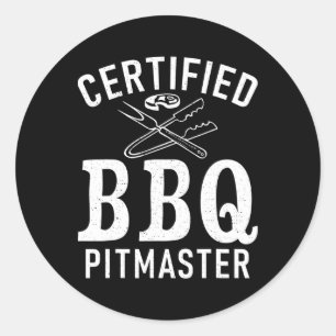 Adesivo Picmaster do Churrasco certificado Grill Barbecue 