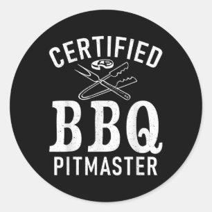 Adesivo Picmaster do Churrasco certificado Grill Barbecue 