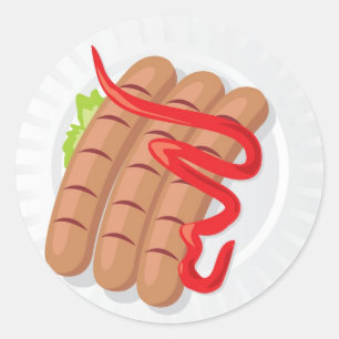 Adesivo Picnic Party Stickers