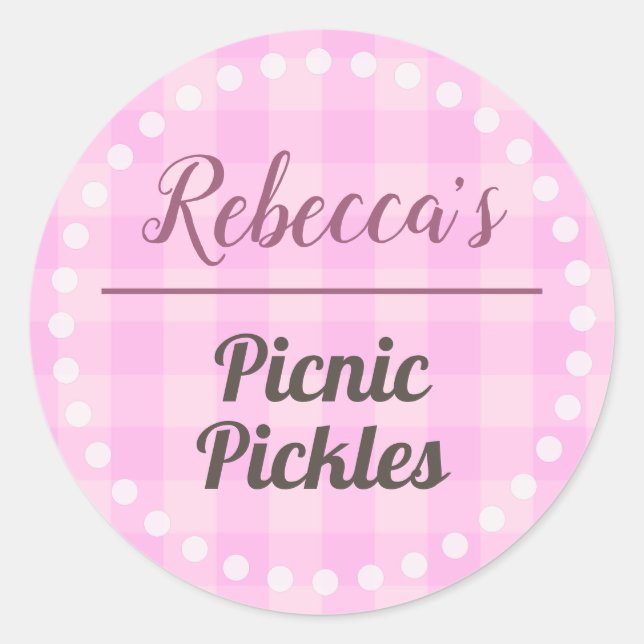 Adesivo Picnic Pickles (Frente)