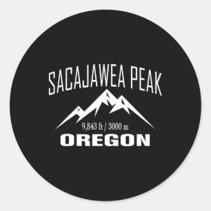 Adesivo Pico Sacajawea Oregon Escalada Clube de Cume ao Ar