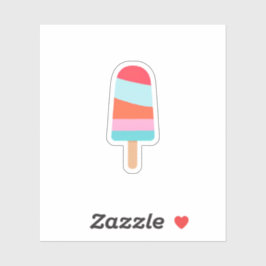 Adesivo Picolé Arco-íris