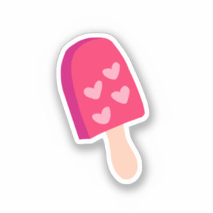 Adesivo picolé de amor