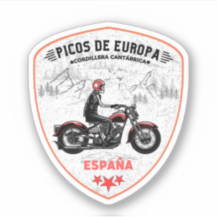 Adesivo Picos de Europa montanhas Cantábricas espanholas