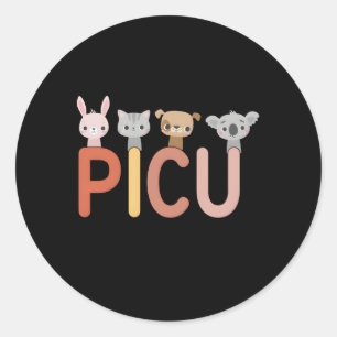 Adesivo Picu Enfermeiro Unidade de Cuidados Pediátricos In