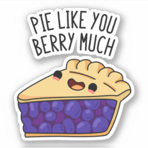 Adesivo Pie Como Se Você Puxasse Muito Bonito Pie Pun Sti