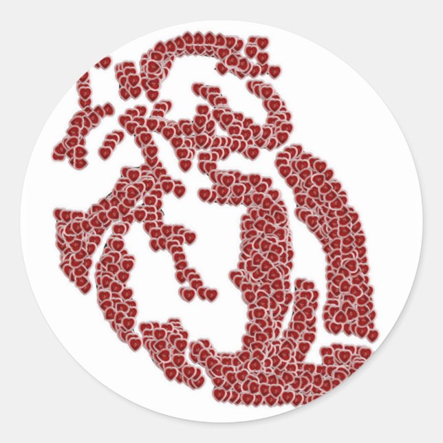 Adesivo Piece O'My Hearts (Frente)