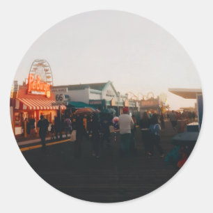 Adesivo Pier de Santa Mônica, Los Angeles, Califórnia