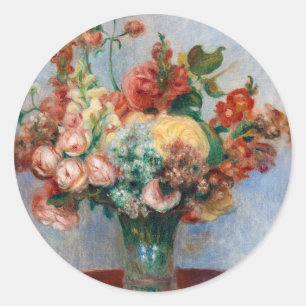 Adesivo Pierre-Auguste Renoir - Flores em um Vase