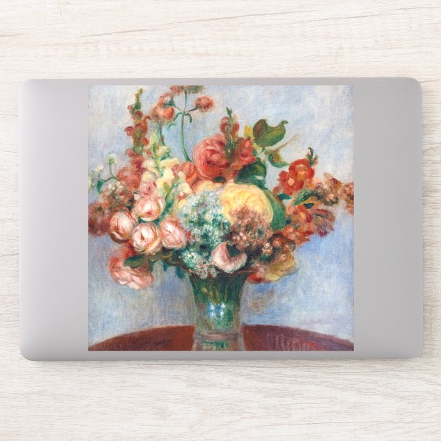 Adesivo Pierre-Auguste Renoir - Flores em um Vase (Computador)