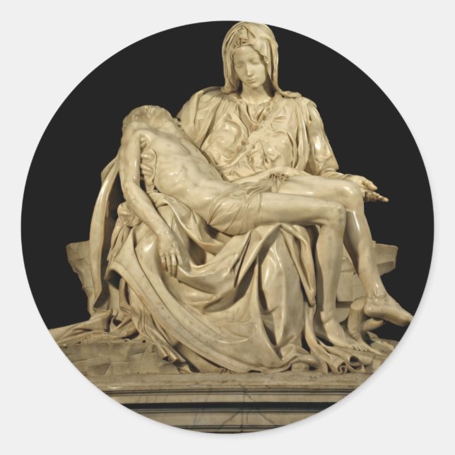 Adesivo Pieta de Michelangelo (Frente)